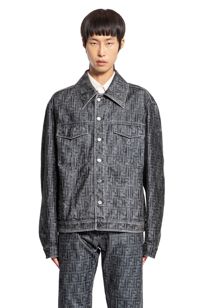 Antonioli FENDI MAN GREY JACKETS