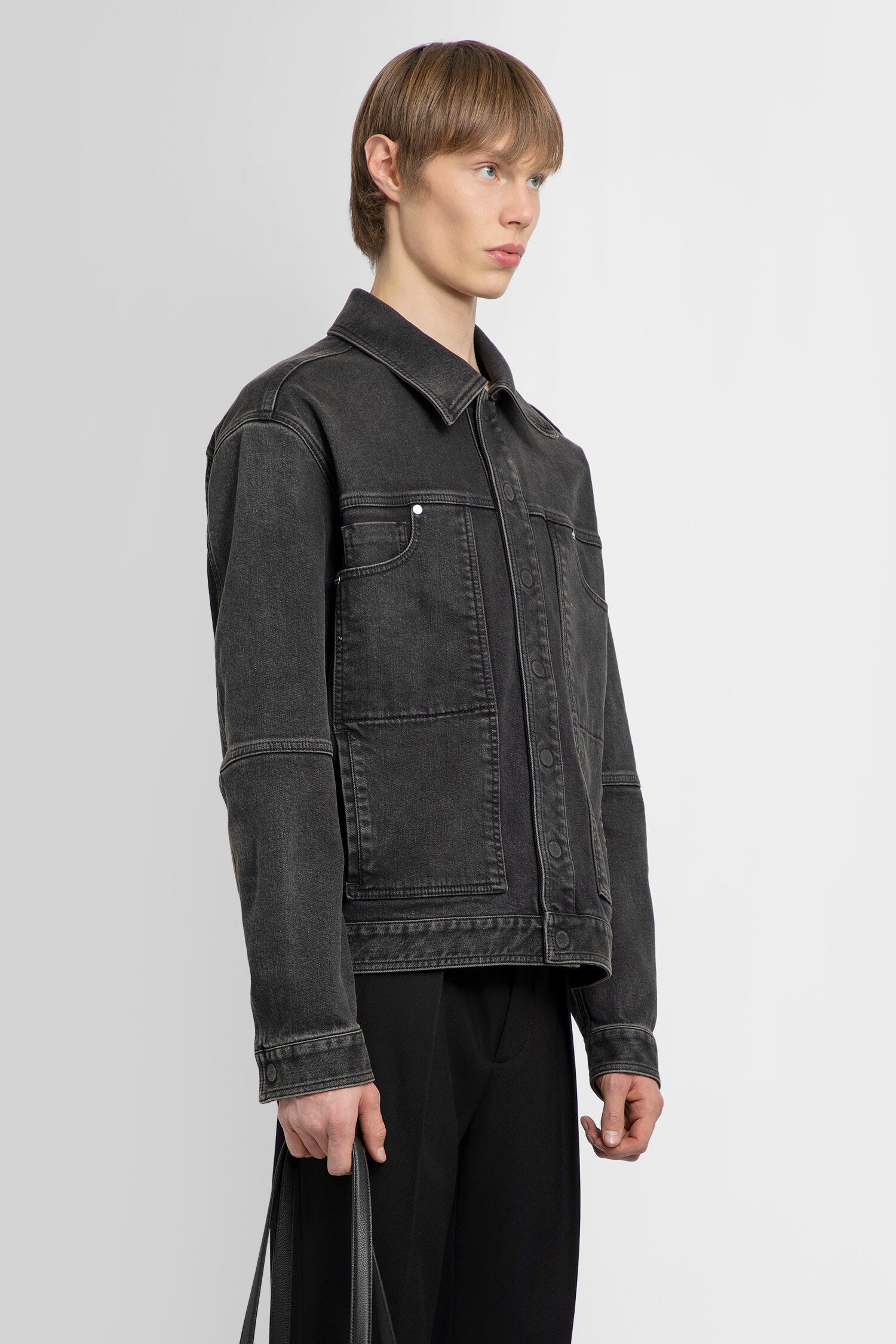 FENDI MAN BLACK JACKETS