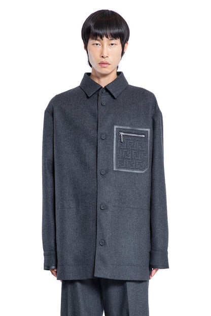 Antonioli FENDI MAN GREY JACKETS