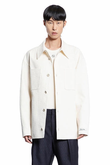 Antonioli FENDI MAN WHITE JACKETS