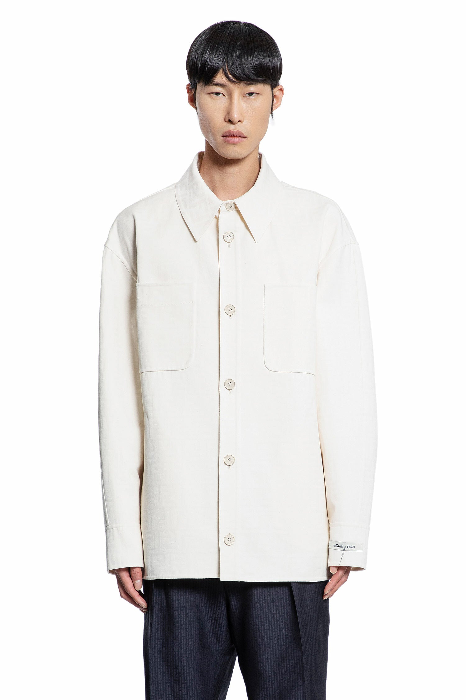 FENDI MAN WHITE JACKETS