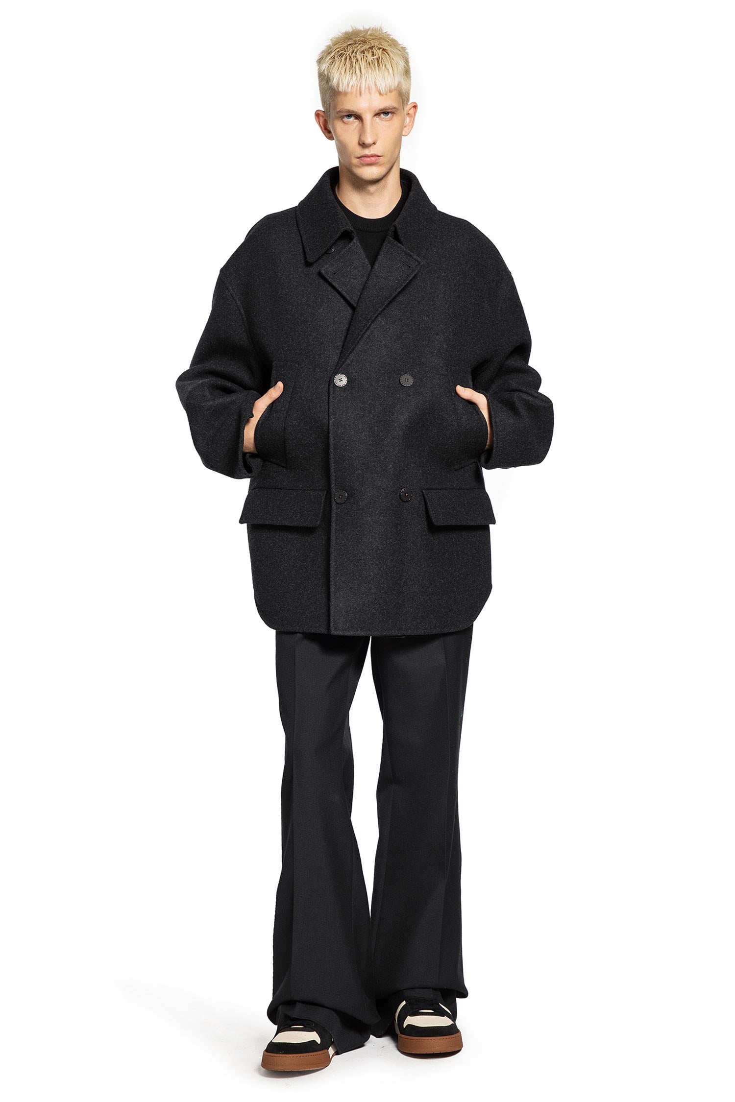 FENDI MAN BLACK JACKETS