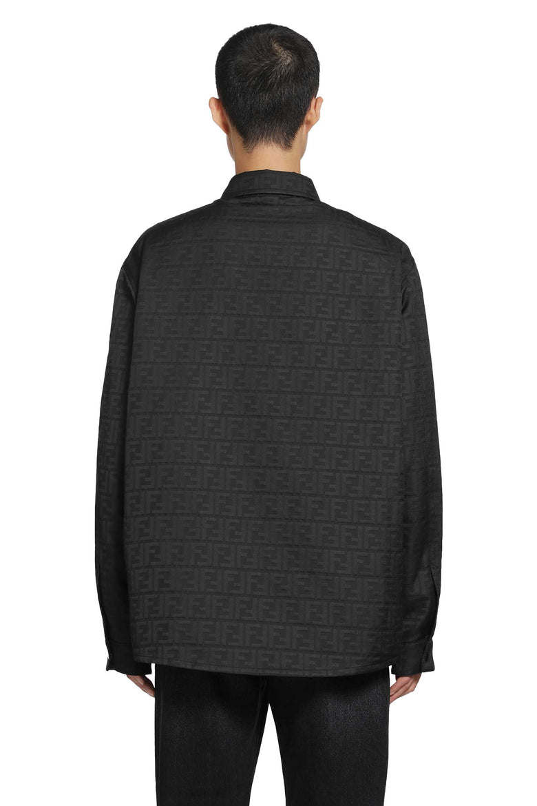 FENDI FF Zucca Jacquard Blouson Jacket man