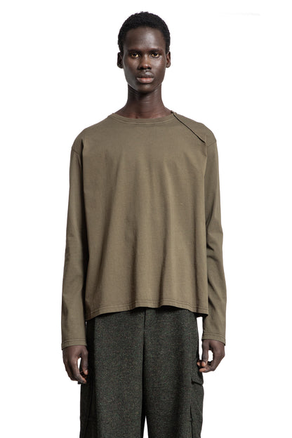 Antonioli MARINA YEE MAN GREEN T-SHIRTS & TANK TOPS