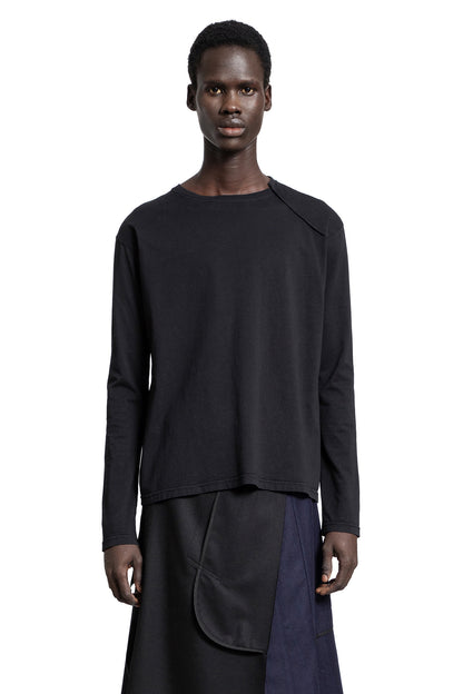 Antonioli MARINA YEE MAN BLACK T-SHIRTS & TANK TOPS