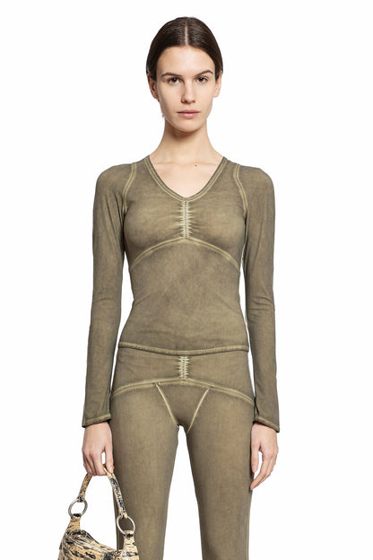 Antonioli KNWLS WOMAN GREEN TOPS