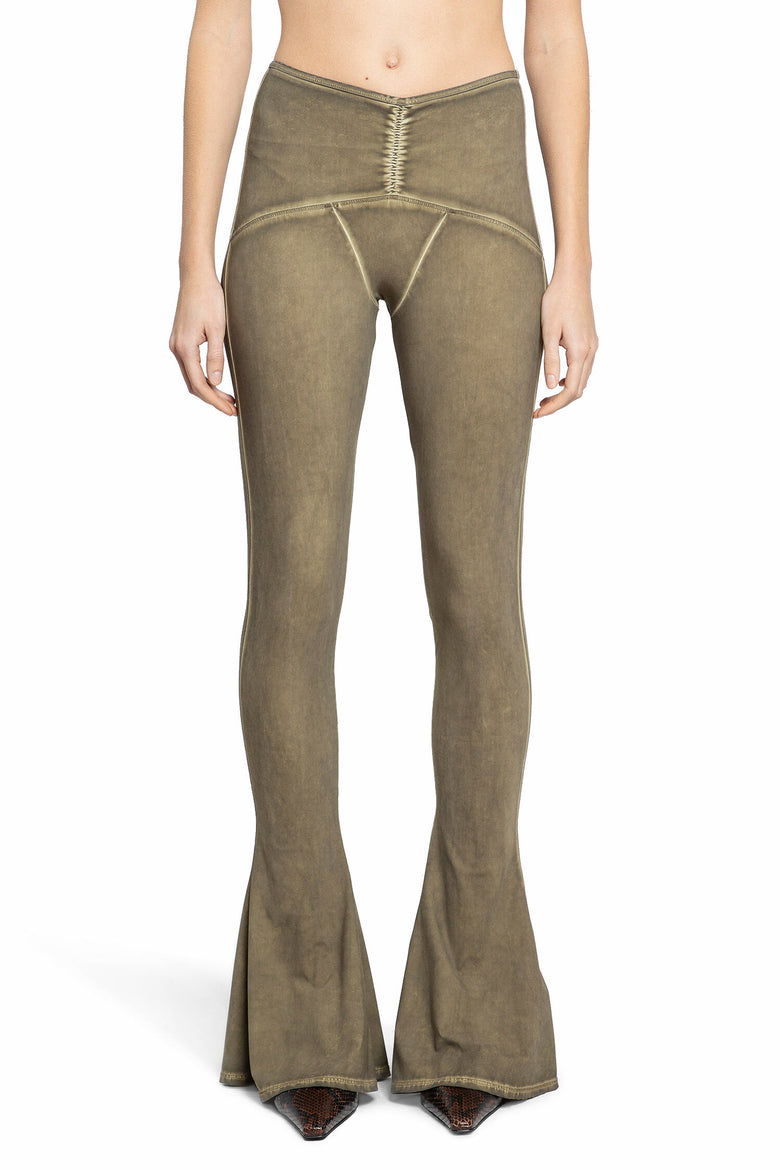 KNWLS WOMAN GREEN TROUSERS