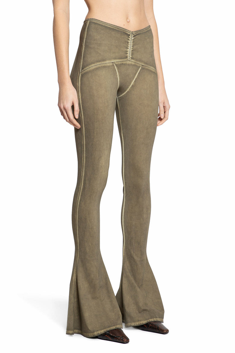 KNWLS WOMAN GREEN TROUSERS