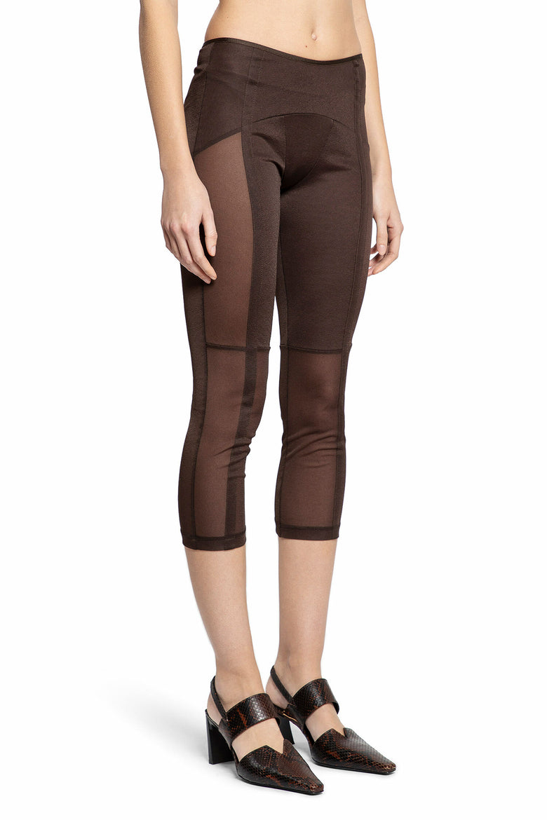 KNWLS WOMAN BROWN TROUSERS