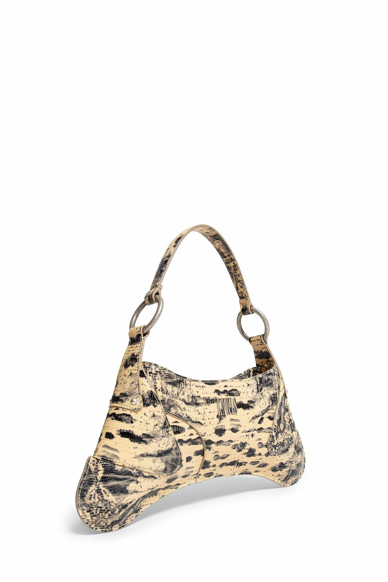 KNWLS WOMAN BEIGE SHOULDER BAGS