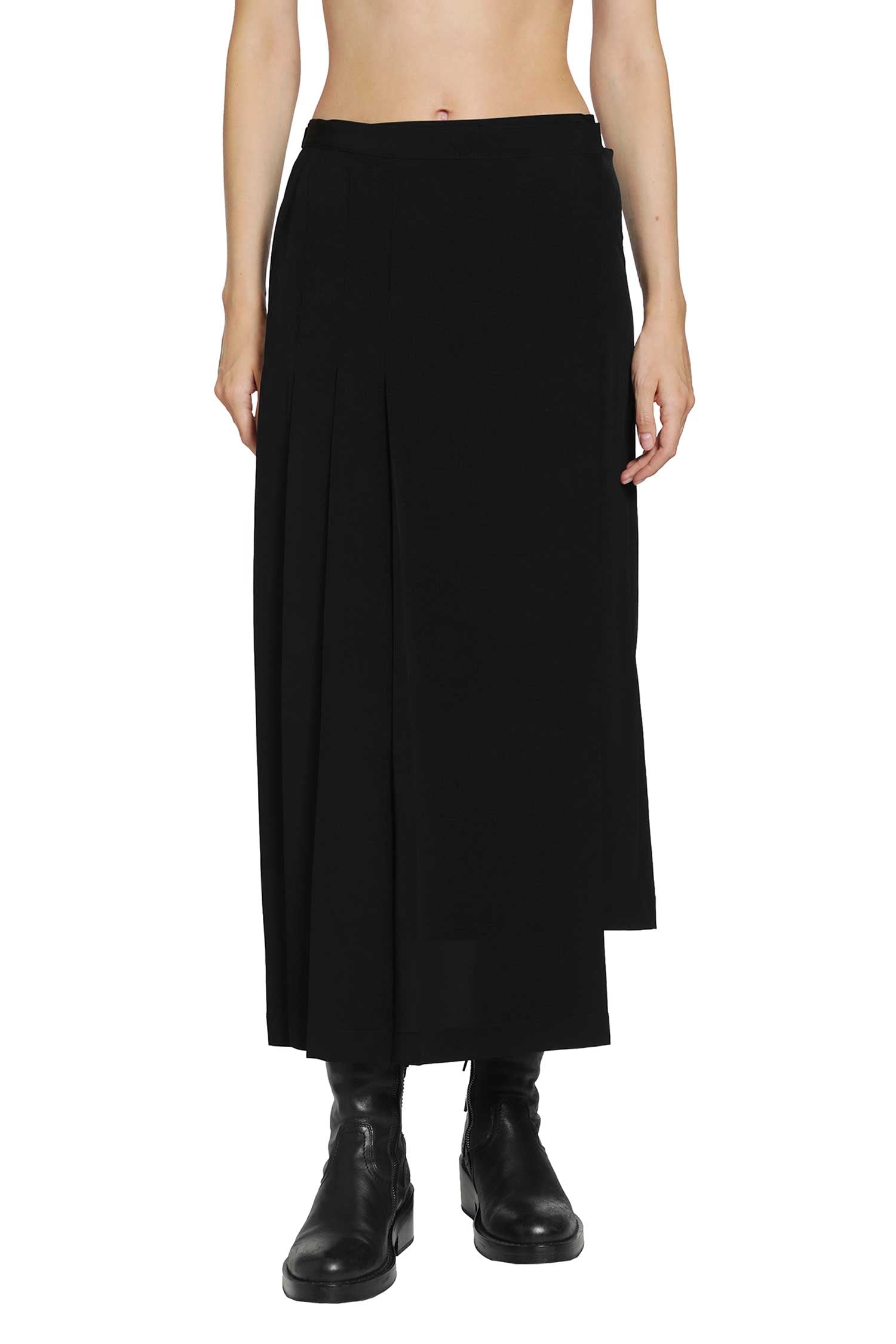 YOHJI YAMAMOTO Pleats Wrap Skirt woman