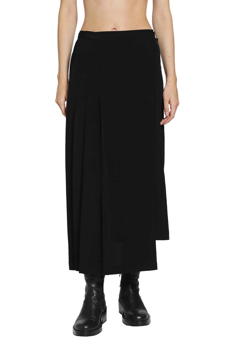 YOHJI YAMAMOTO Pleats Wrap Skirt woman