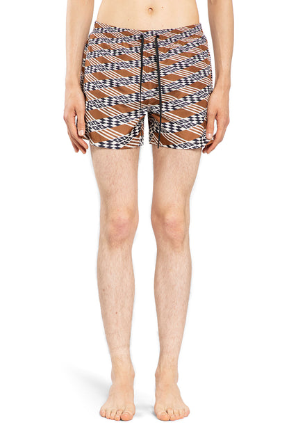 FENDI MAN BROWN SWIMWEAR