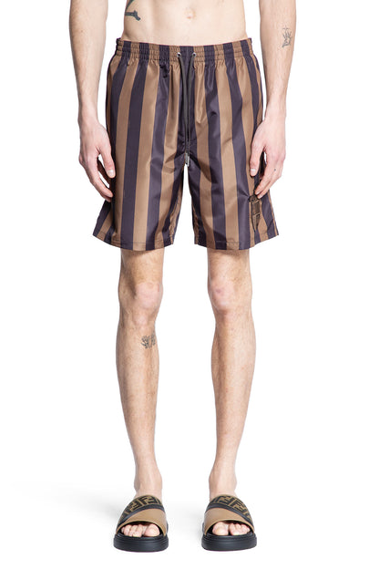 FENDI MAN BROWN SWIMWEAR