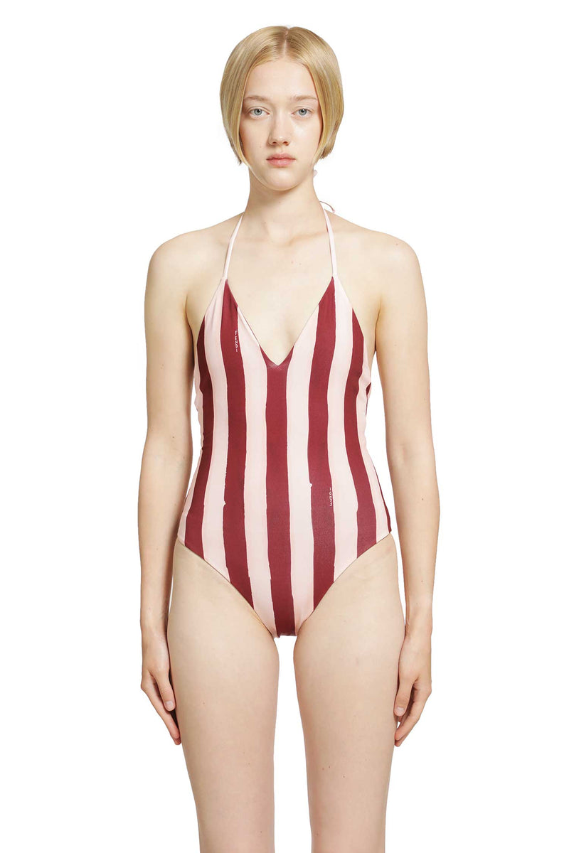 FENDI Striped Swimsuit woman