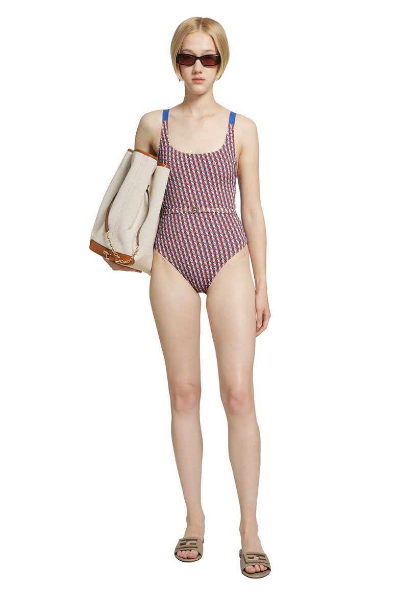 FENDI Printed Swimsuit woman
