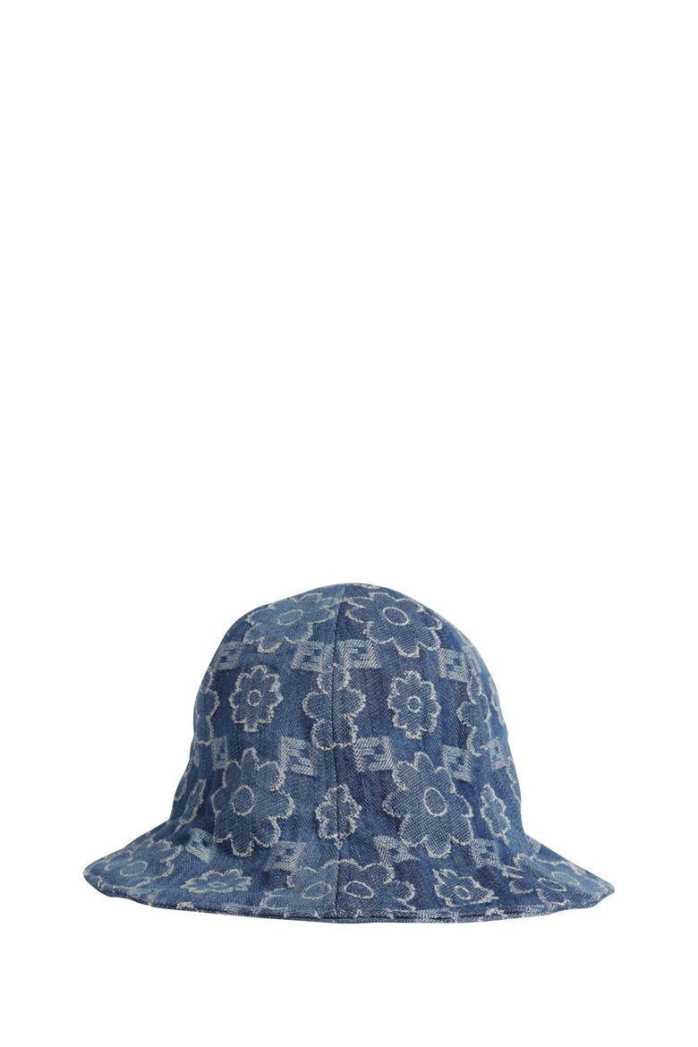 FF Denim Cloche Hat