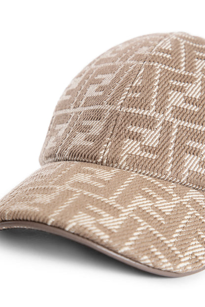 FENDI WOMAN BEIGE HATS