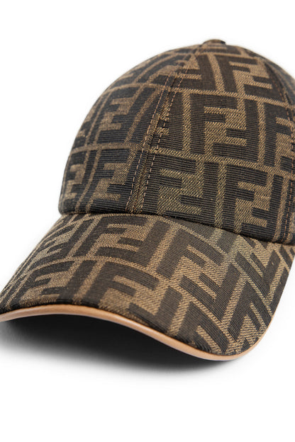 FENDI WOMAN BROWN HATS