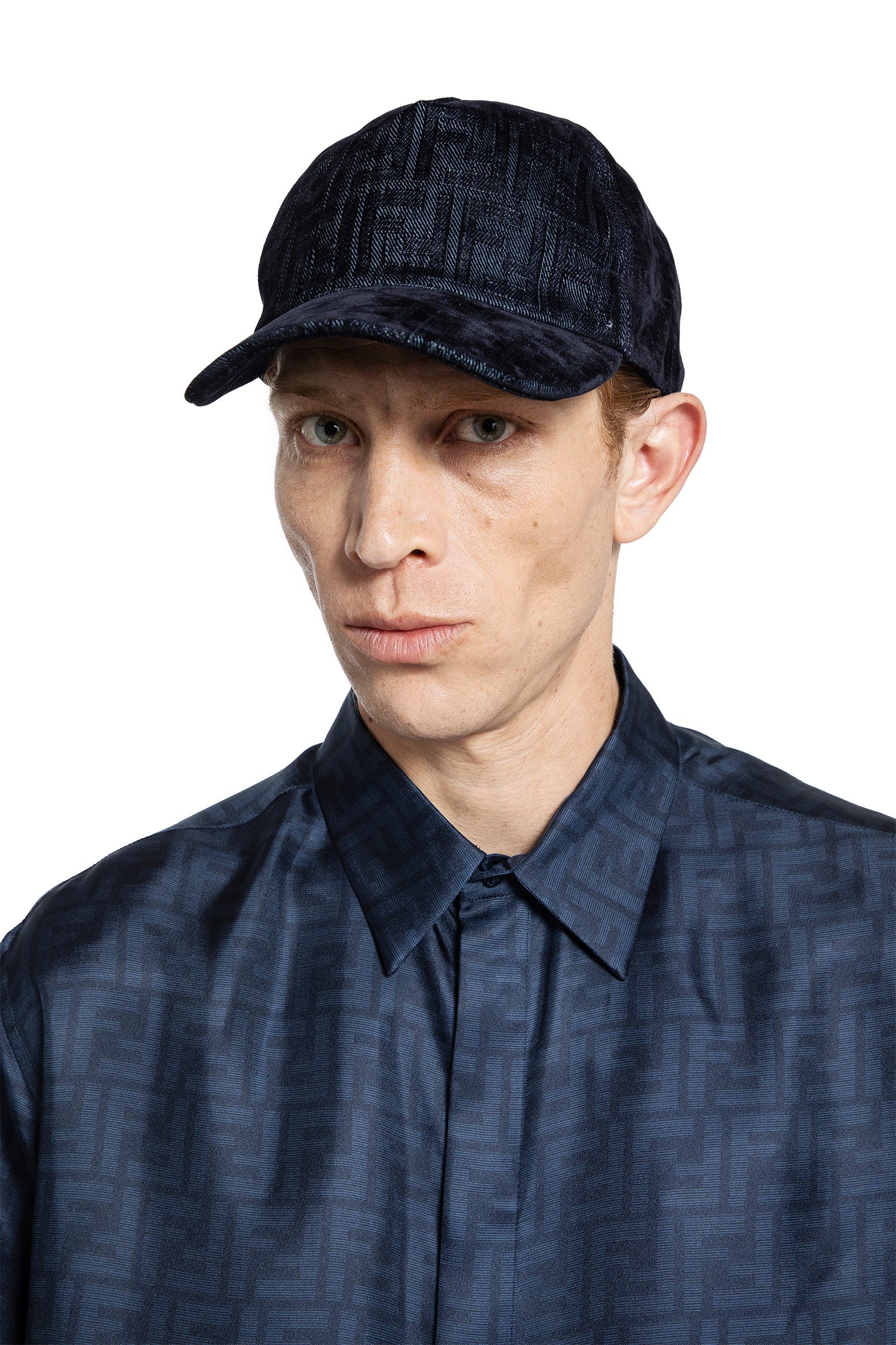 FENDI MAN BLUE HATS