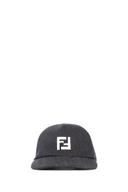 FENDI MAN BLACK HATS