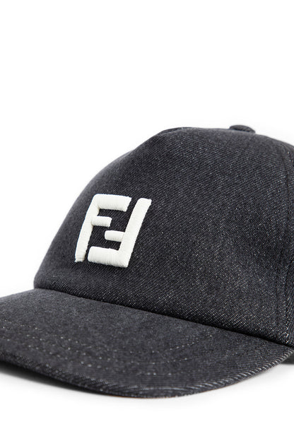 FENDI MAN BLACK HATS