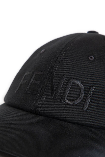 FENDI MAN BLACK HATS