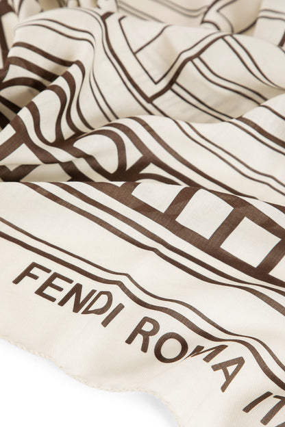 FENDI MAN BEIGE SCARVES