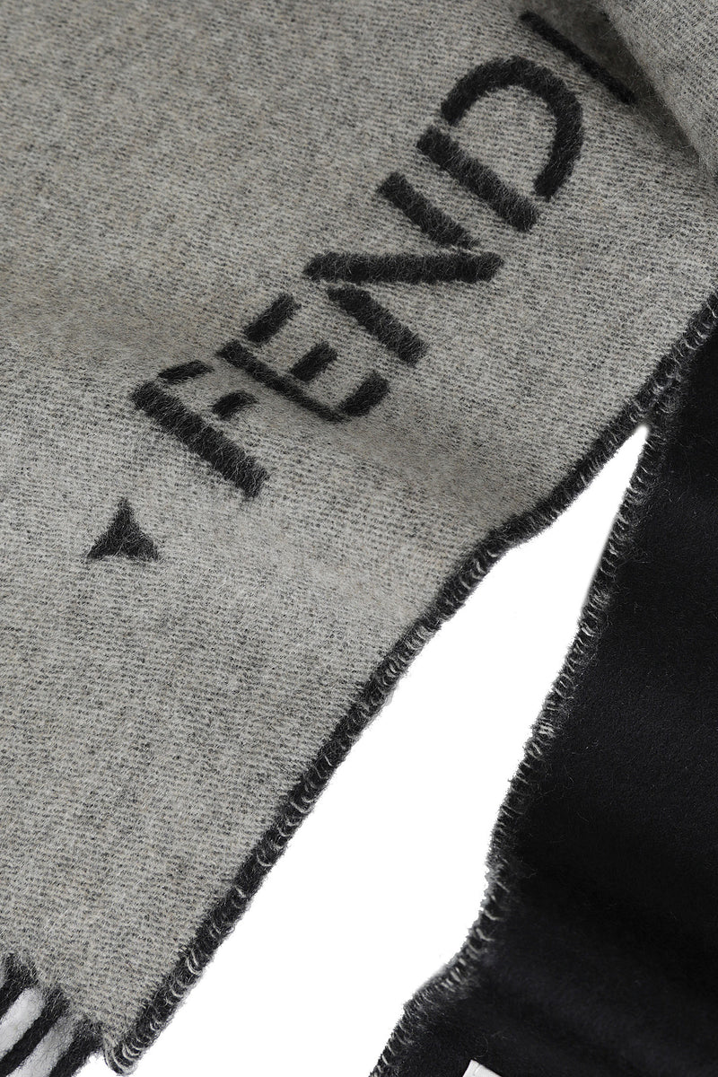 FENDI Stencil 1925 Wool And Cashmere Scarf man