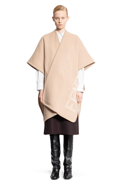 Antonioli FENDI WOMAN BEIGE COATS