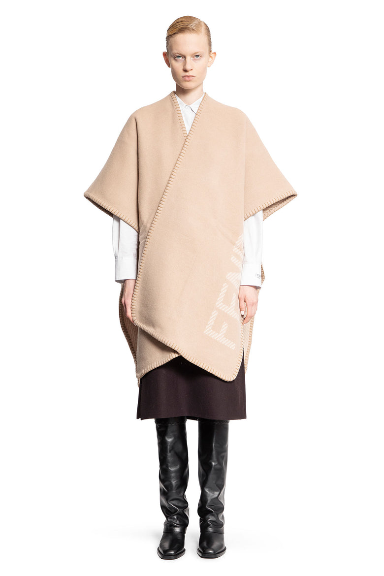 FENDI WOMAN BEIGE COATS