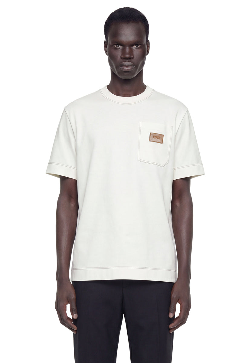 FENDI Cotton Pocket T-Shirt man