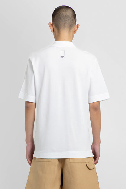 FENDI MAN WHITE T-SHIRTS & TANK TOPS