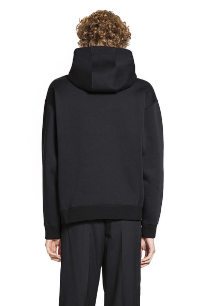 FENDI MAN BLACK SWEATSHIRTS