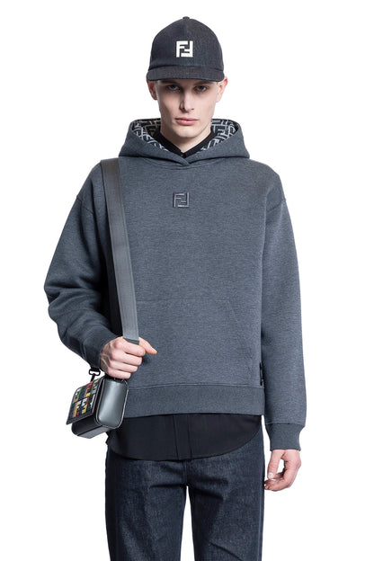 FENDI MAN GREY SWEATSHIRTS