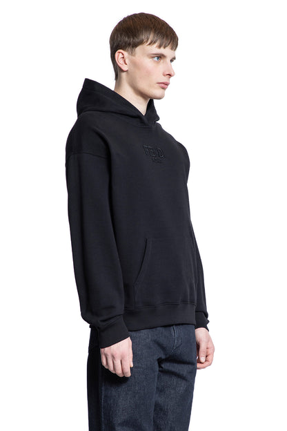 FENDI MAN BLACK SWEATSHIRTS