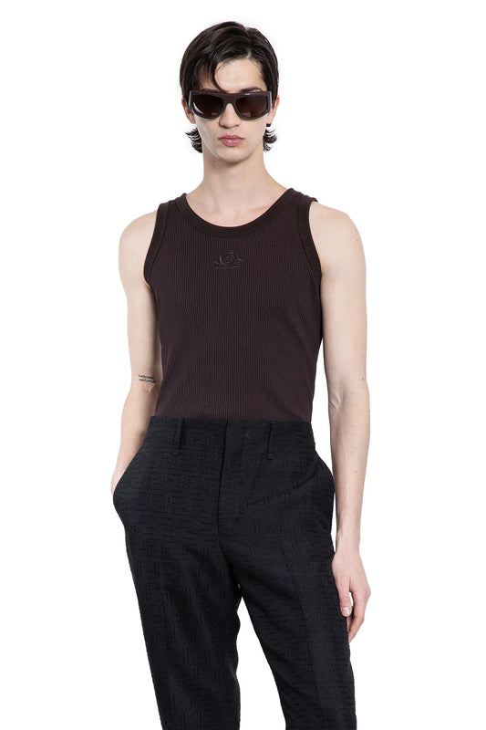 Crest Logo Tank Top - Antonioli.eu