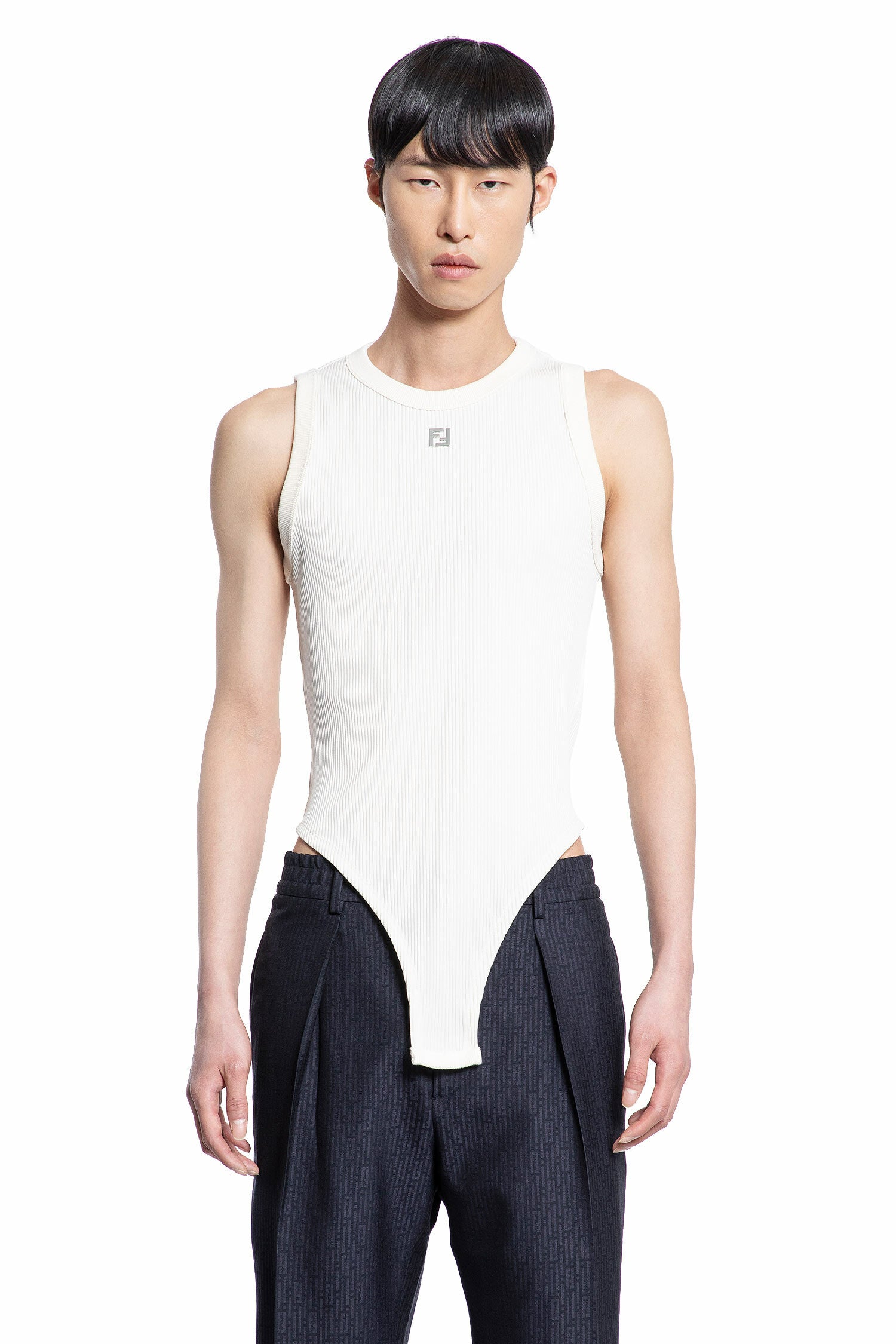 FENDI MAN WHITE BODYSUITS