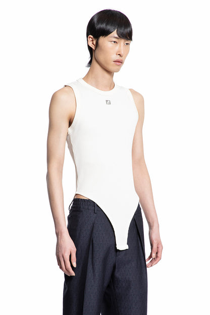 FENDI MAN WHITE BODYSUITS