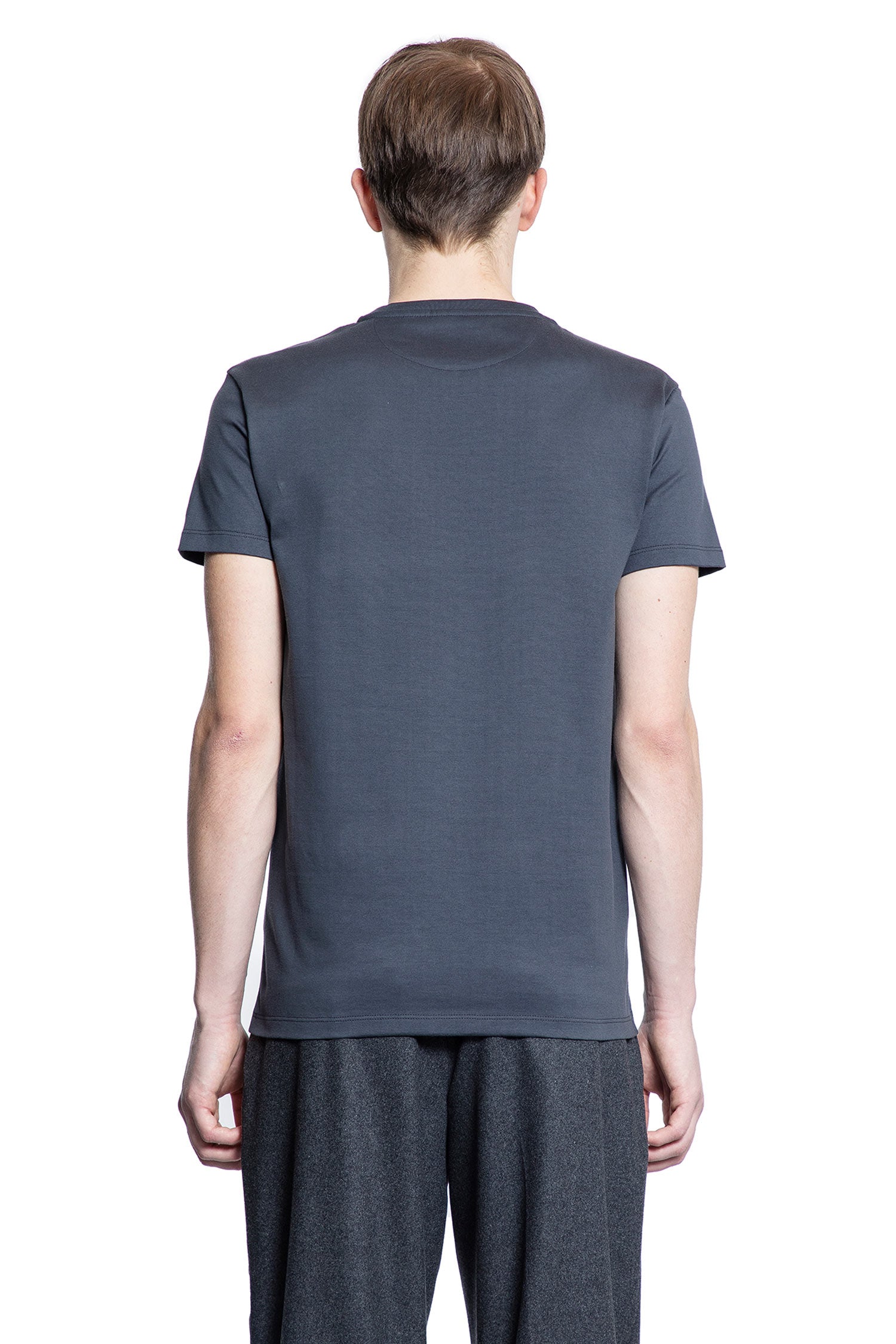 FENDI MAN GREY T-SHIRTS & TANK TOPS