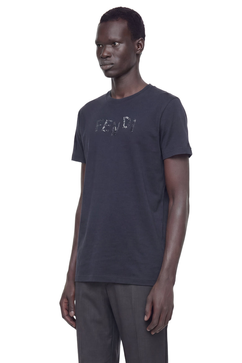 
              FENDI Logo Cotton T-Shirt man
            