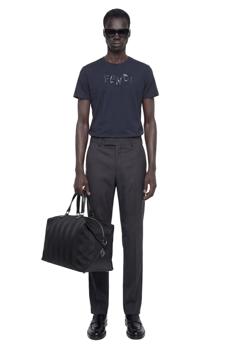 FENDI Logo Cotton T-Shirt man