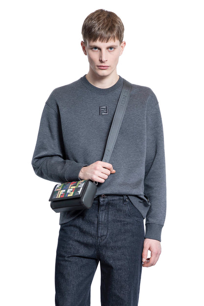 FENDI MAN GREY KNITWEAR