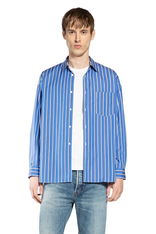 Pocket Shirt in Striped Cotton