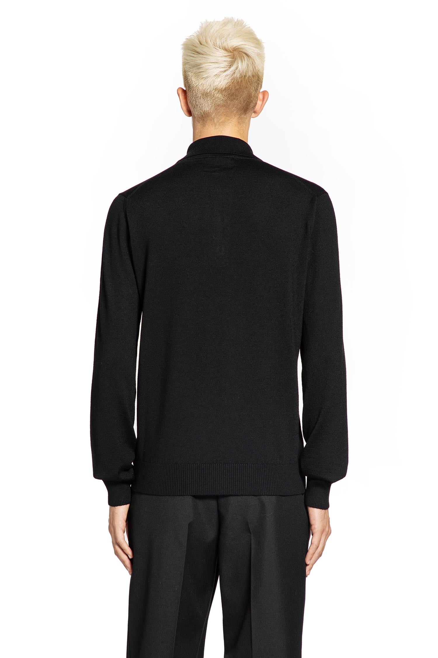FENDI MAN BLACK T-SHIRTS & TANK TOPS