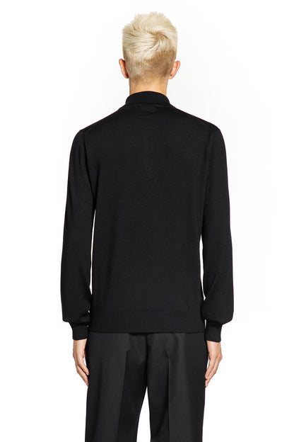 FENDI MAN BLACK T-SHIRTS & TANK TOPS