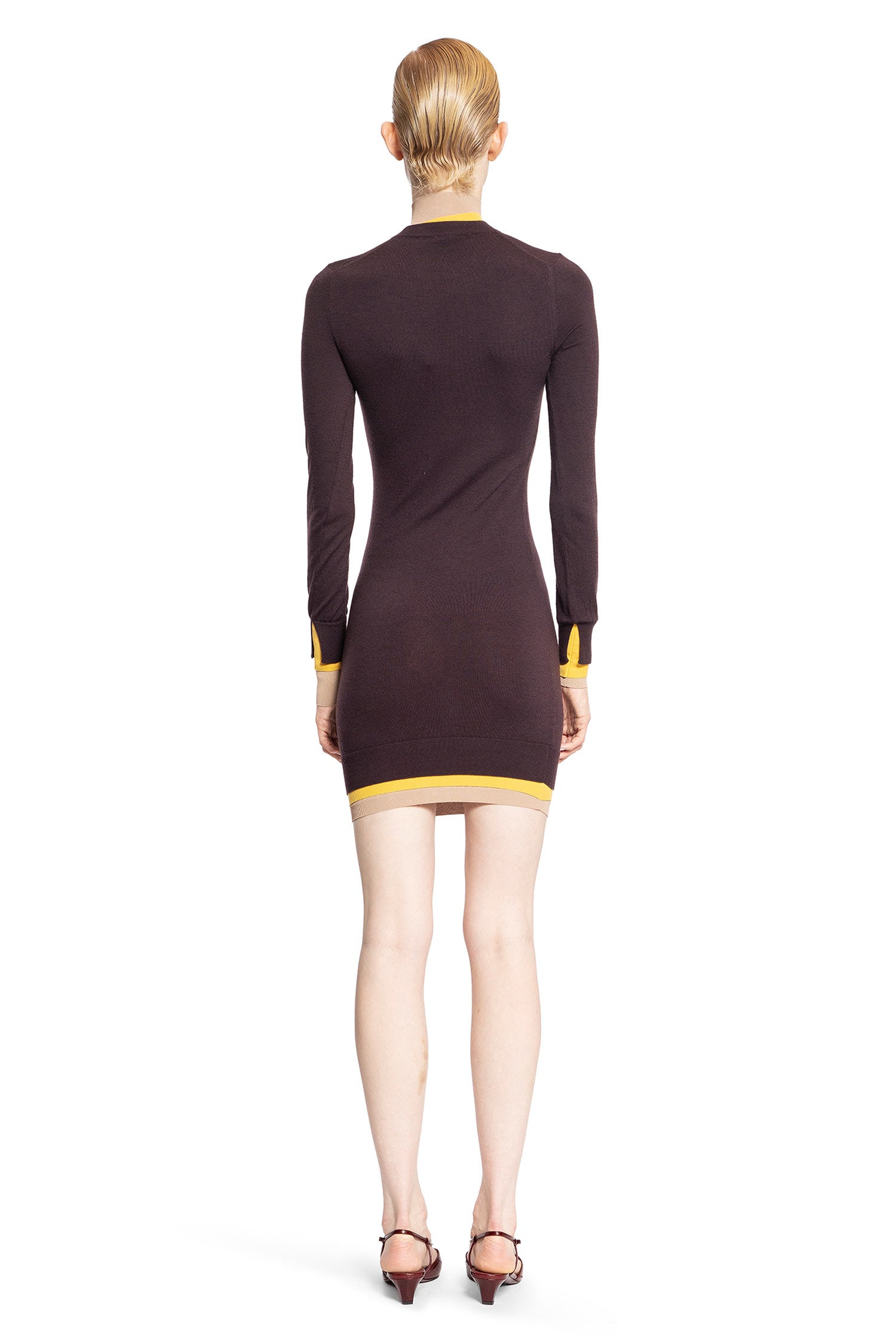 FENDI WOMAN PURPLE DRESSES