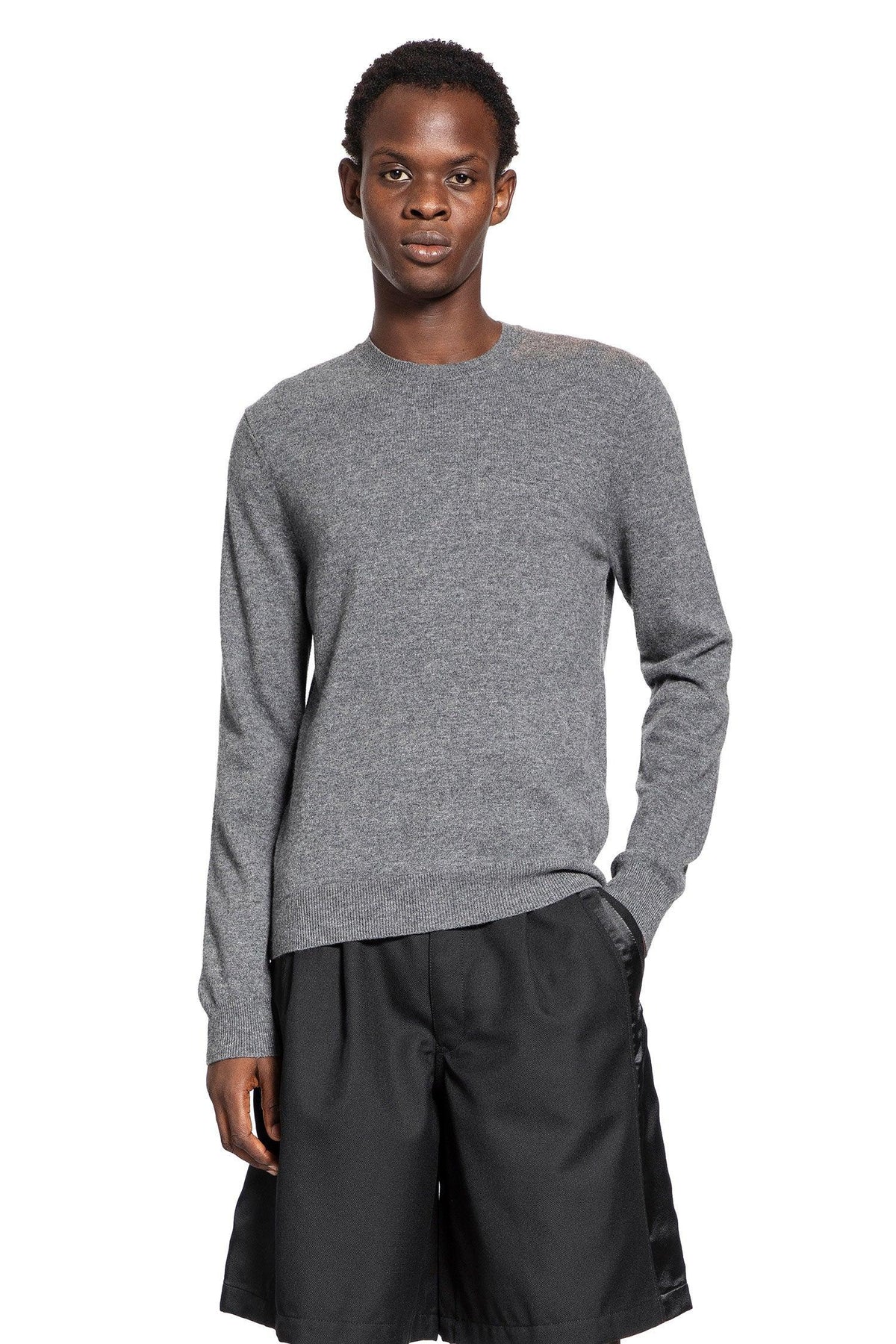 COMME DES GARCONS SHIRT MAN GREY KNITWEAR - Antonioli.eu