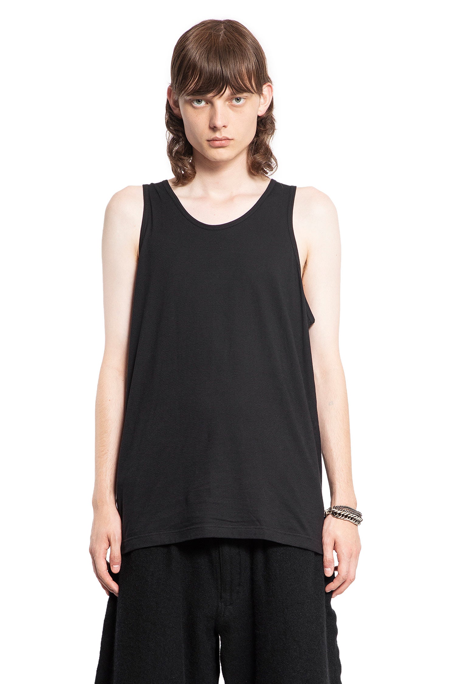 COMME DES GARCONS SHIRT MAN BLACK T-SHIRTS & TANK TOPS