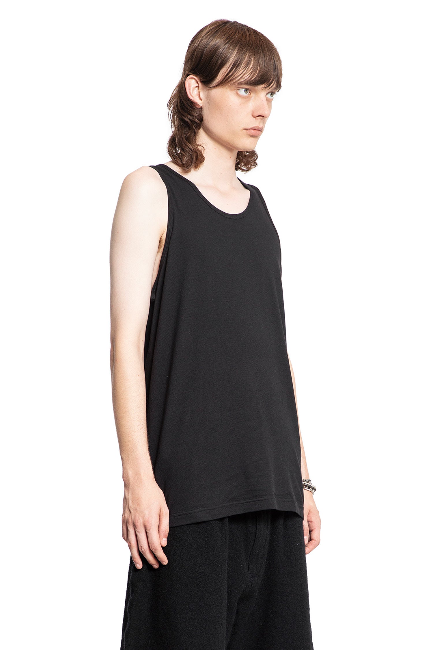 COMME DES GARCONS SHIRT MAN BLACK T-SHIRTS & TANK TOPS